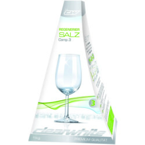 CLEARWHITE Salz f&amp;uuml;r Geschirrsp&amp;uuml;ler 1 kg Slike