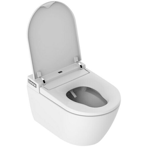 CAMARGUE Stenski elektronski WC "Clean & Dry" (brez roba, bide, ogrevana deska, s počasnim spuščanjem) Cene