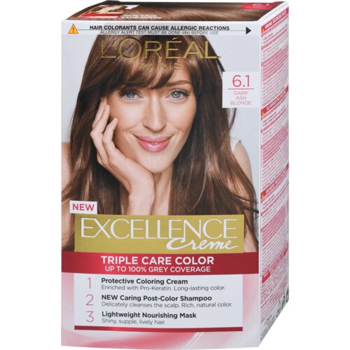 L'OREAL excellence farba za kosu 6.1 dark ash blonde Cene