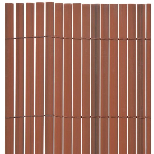  Vrtna Ograda Smeđa 150 x 300 cm PVC Slike