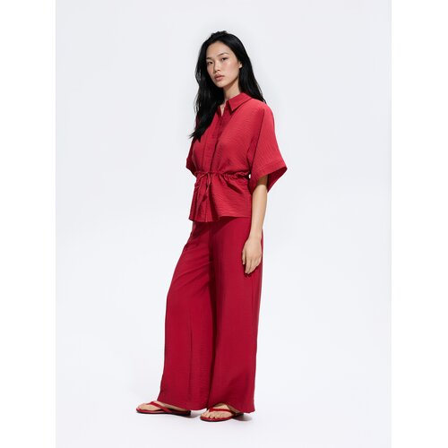 Reserved LADIES` TROUSERS - crvena Cijene