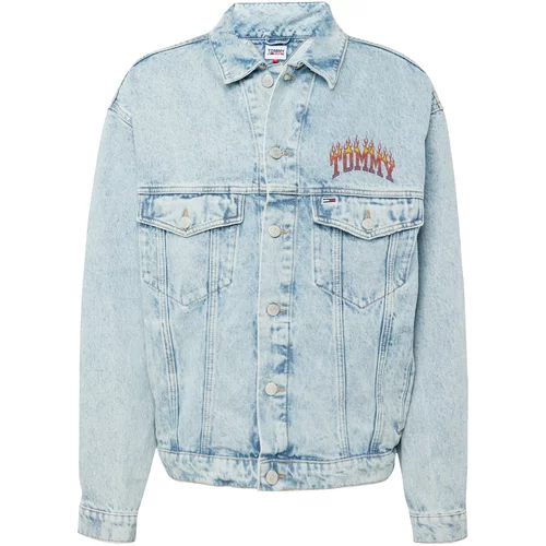 Tommy Jeans Prehodna jakna 'AIDEN' svetlo modra