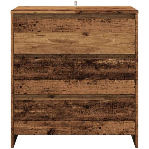 VidaXL Komoda boja starog drva 70 x 41 x 75 cm od konstruiranog drva Slike