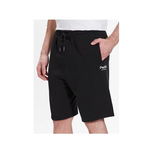 Penfield Športne kratke hlače PFD0361 Črna Regular Fit