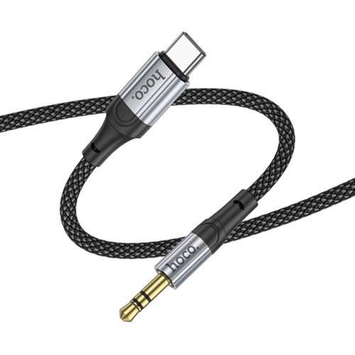 hoco. AUX kabel UPA26 iz Type C na 3.5 mm (1m) črn Cene