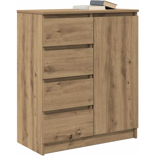  Komoda s ladicama Artisan hrast 71x35x84 cm izrađeno drvo Slike