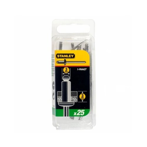 Stanley AL. POP NITNA 1/8"X1/8" (X25) 1-PAA42T Cene