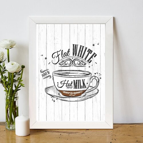 Wallity Slika 24x29 cm Flat White – Wallity Cene