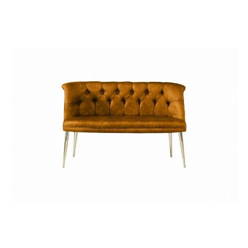 Atelier Del Sofa sofa dvosed roma gold metal mustard Slike