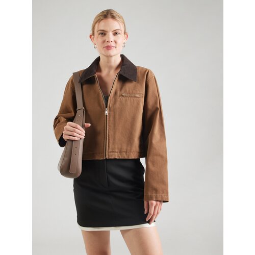 Only Prehodna jakna &amp;#039;ONLCAVA&amp;#039; karamel / temno rjava Slike