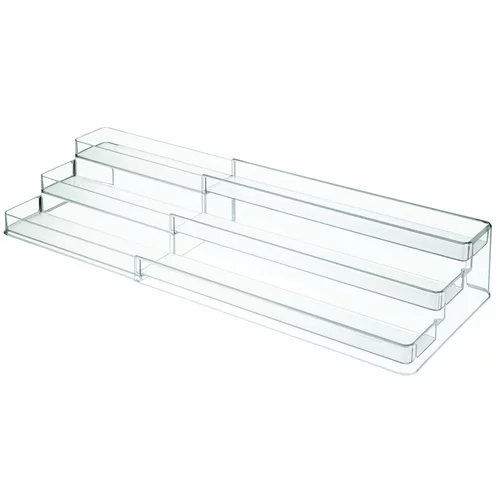 iDesign prozirni kuhinjski stalak na 3 kata Linus, 67 x 24 cm