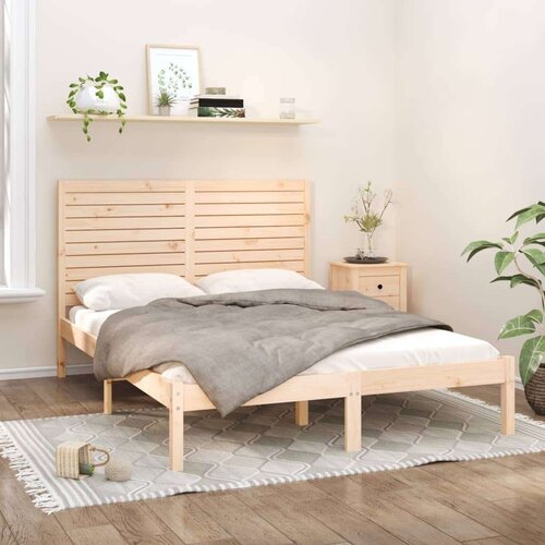  Okvir za krevet od masivnog drva 140 x 200 cm Cijene