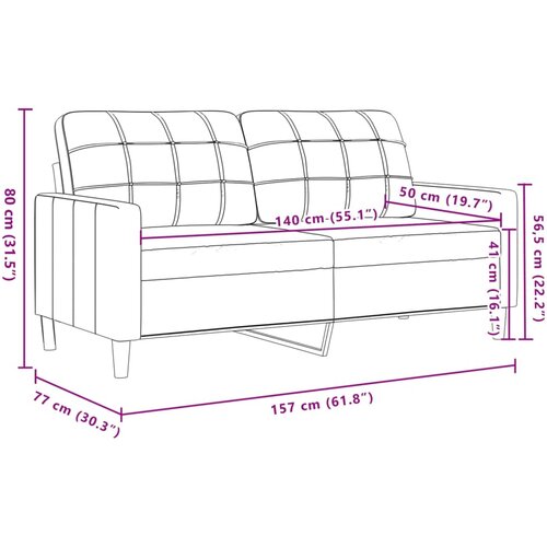 3-dijelni set sofa s jastucima svjetlosivi bar&amp;scaron;unasti Slike