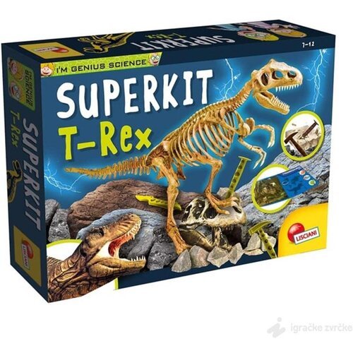 Lisciani mali genije super kit t-rex - iskopaj dinosaurusa! Slike