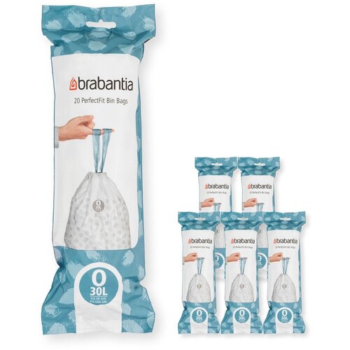 Brabantia S trakom za zatezanje vreće za smeće 120 kom 30 l PerfectFit O &ndash; Cijene