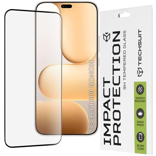 Techsuit 111D Full Cover / Full Glue kaljeno staklo za Honor 600 Lite Slike
