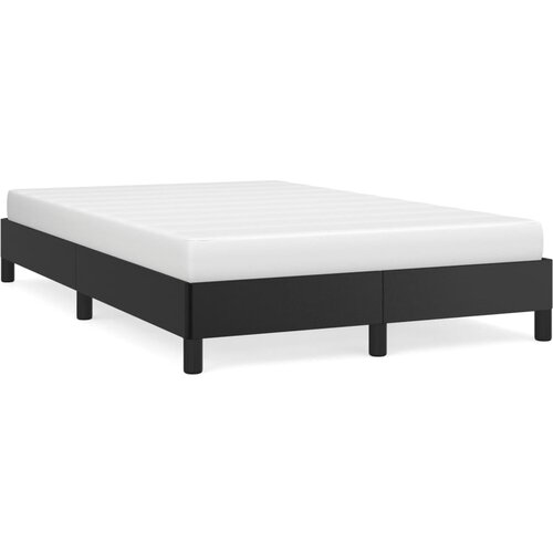 VidaXL Okvir kreveta crni 120 x 190 cm od umjetne kože Slike