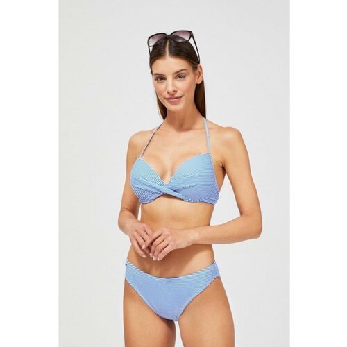Moodo Striped bikini bottom Slike