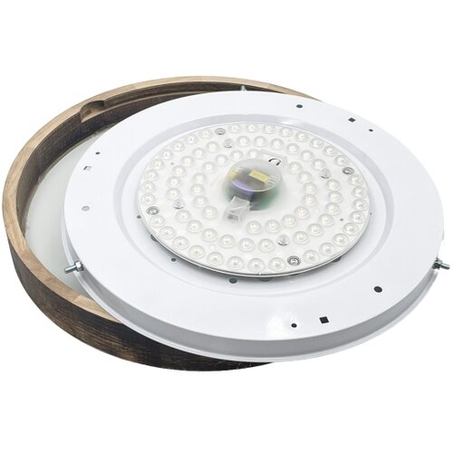 Brilagi plafonsko svetlo carvalho slim smokey 3xE27/60W/230V hrast prečnik 47,5 cm Slike