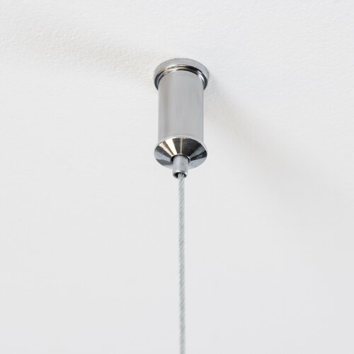  Brilagi - LED luster na sajli MILLA 15xG9/3W/230V crni hrom/bela Slike