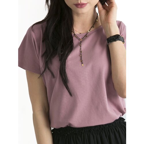 BASIC Feel Good T-shirt-RV-BZ-4622.20-dark pink Cene