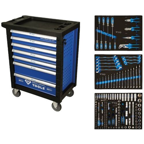 Brilliant tools BT153207 kolica za alat Slike