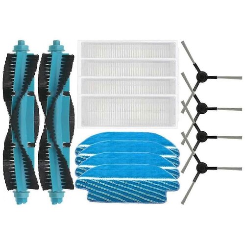 INORCO Za M6 Pro robotski sesalnik Nadomestni Nadomestni Dodatki Glavna Stranska Krtača HEPA Filter, (22028987) Slike