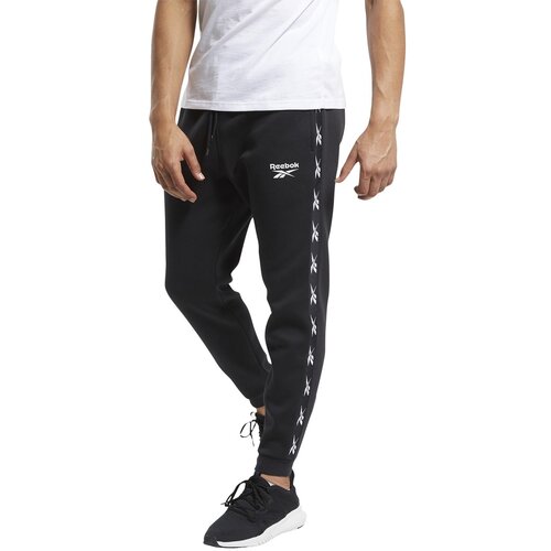 Reebok muški donji deo trenerke TE TAPE JOGGER crna GQ4215 Slike