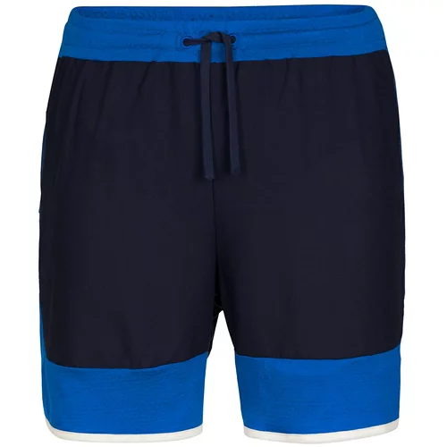 ICEBREAKER Športne hlače 'M ZoneKnit Shorts' modra / črna