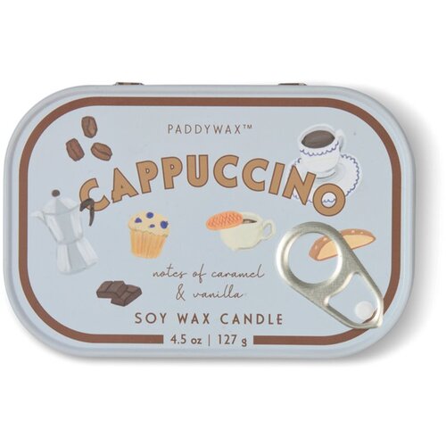 Paddywax Bistro Tin Cappuccino mirisna svijeća u limenci 127 g Slike