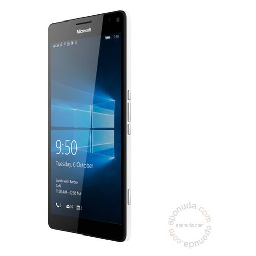 Microsoft Lumia 950 XL Bela mobilni telefon Slike