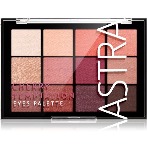 Astra Make-up Palette The Temptation paleta sjenila za oči nijansa Cherry Temptation 15 g Cijene