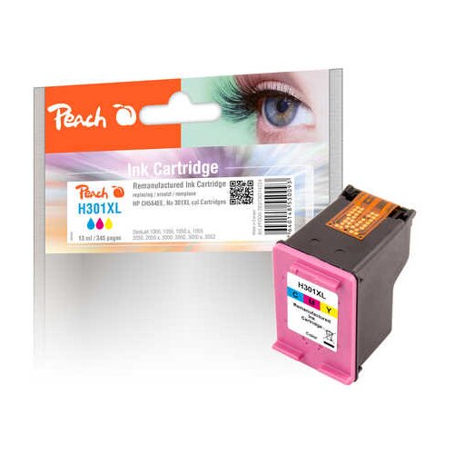 Peach ČRNILO HP 301XL, CH564EE 13ml COLOR 314234, (20388744) Slike