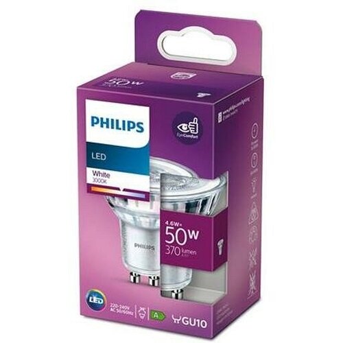 Philips led sijalica GU10 36 4.6W=50W ww toplo bela 3K Slike