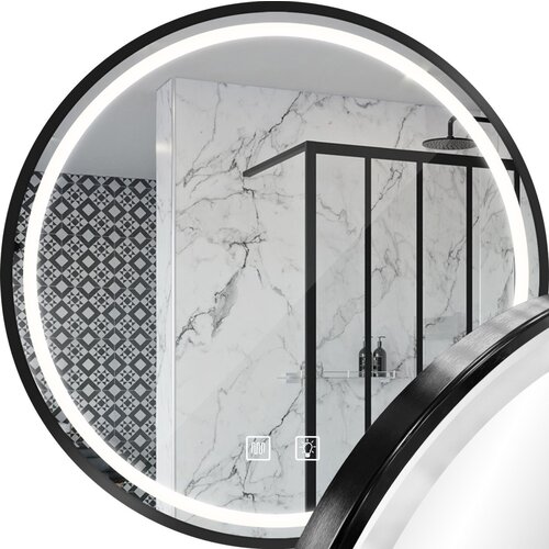 Tutumi Stensko ogledalo LED 70cm MMJ Black Cene