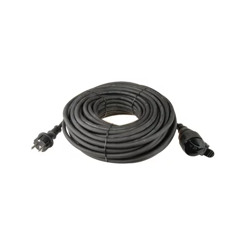 Emos P01830 gumeni produžni kabel, 30M, crni