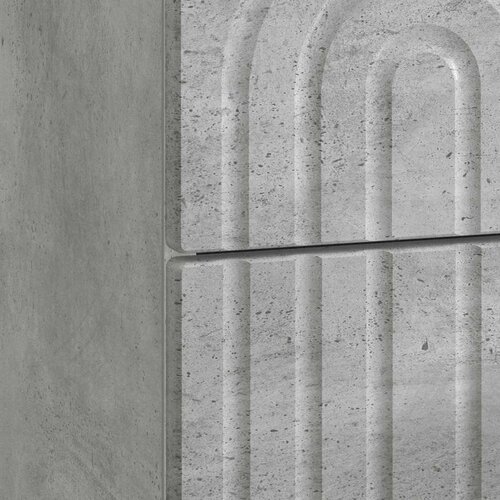 vidaXL Noćni ormar s ladicama 2 pcs Betonska siva 43 x 34 5 x 48 cm - Betonska siva 2 Cene