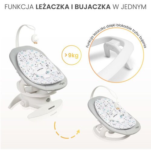 CARETERO Ljuljačka noco graphite Slike