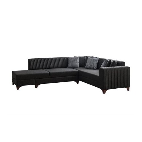 Atelier Del Sofa Ugaona sofa na razvlačenje Zapad Lijevo, 230 x 285 cm, Antracit Slike
