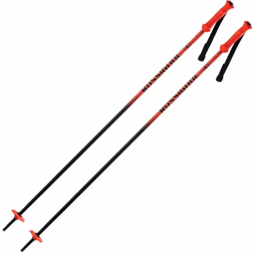 Rossignol Hero Jr Black/Red 105 cm Skijaški štapovi