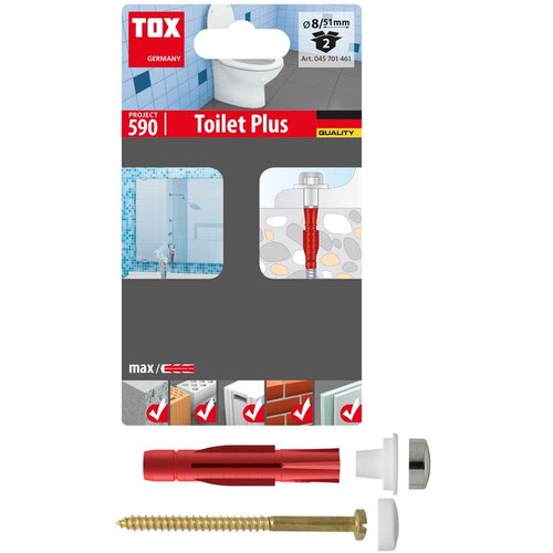 Tox TOILET PLUS (2/1) set za montažu sanitarija Cijene