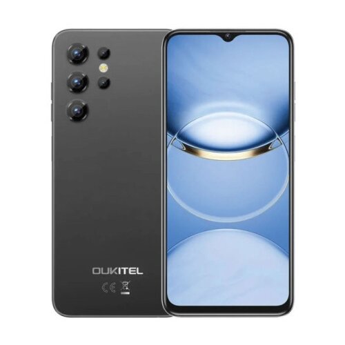 Oukitel c1 4g/octa-core/6.52"Hd/128gb/4gb/13m/5mp/5150mah/android 15 black smart phone 316532 Cene