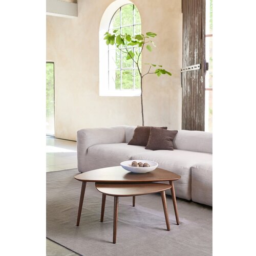 Unique Furniture rjave mizice v hrastovem dekorju v kompletu 2 ks 70x100 cm adda &amp;ndash; Slike