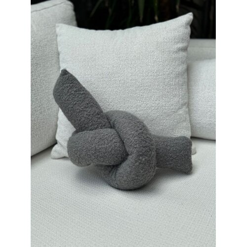 WALLXPERT Dekorativni jastuk Dugum, 44x22x18 cm, siva Cijene