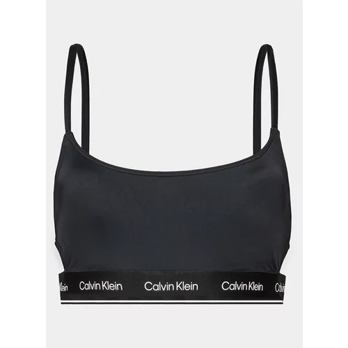 Calvin Klein Swimwear Gornji del bikini KW0KW02425 Črna