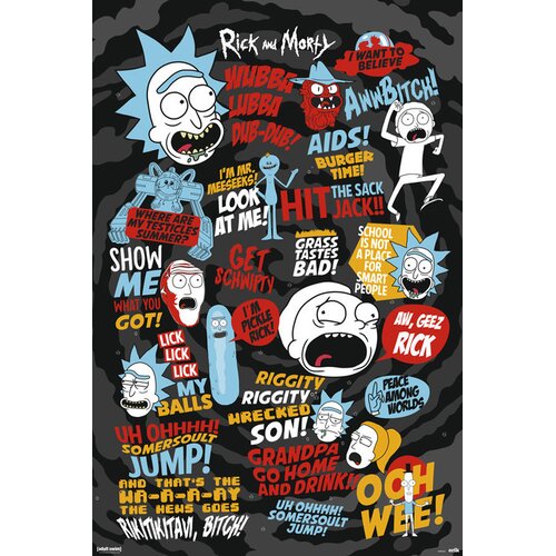 Grupo PLAKAT CITATI RICK IN MORTY, (20836997) Cene