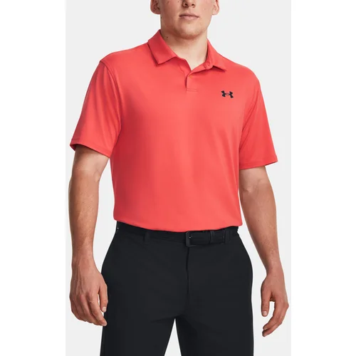 Under armour store polo red