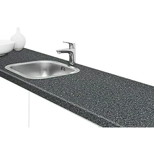 RESOPAL basic kuhinjska radna ploča po mjeri (black granite, maksimalna dimenzije rezanja: 365 cm, debljina: 3,8 cm, širina: 60 cm)