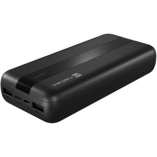Natec Power Bank Trevi 20.000 mAh 2XUSB 2.1A 1XUSB-C Negro, (21262307) Cene