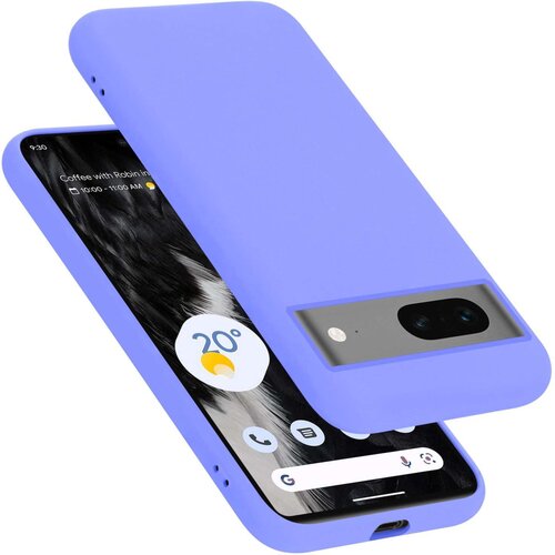 Cadorabo Ohišje je združljivo z Google PIXEL 7 in tekoča svetlo vijolična - Zaščitni ovitek iz prožnega silikona TPU, (20860470) Cene